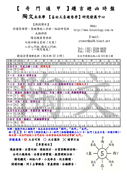 靈驗無比的【奇門遁甲】趨吉避凶秘訣（02/06～02/12）