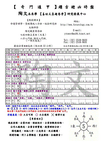 靈驗無比的【奇門遁甲】趨吉避凶秘訣（03/20～03/26）