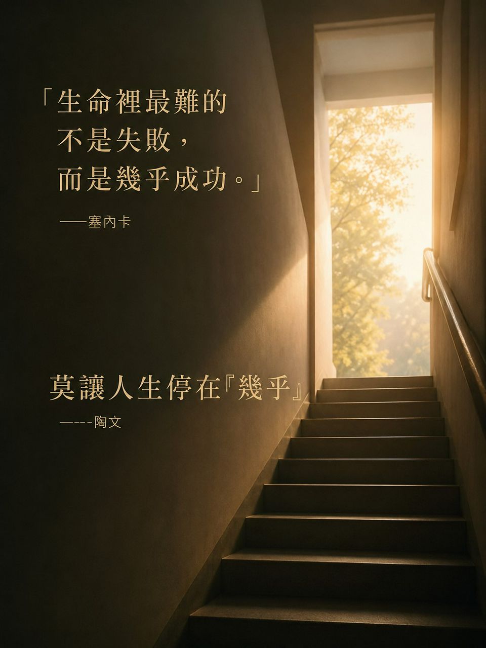 莫讓人生停在『幾乎』