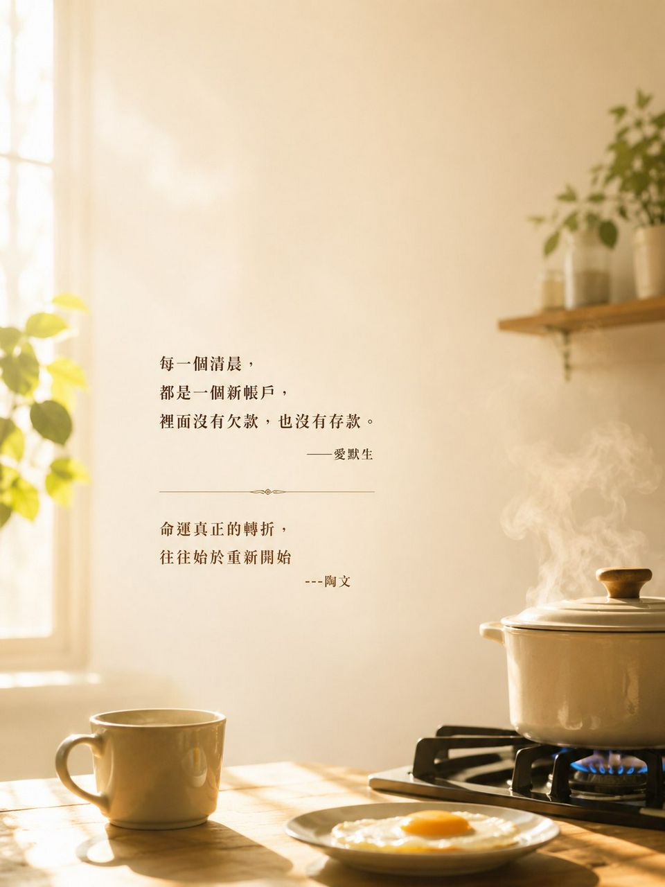 《命運真正的轉折，往往始於重新開始》