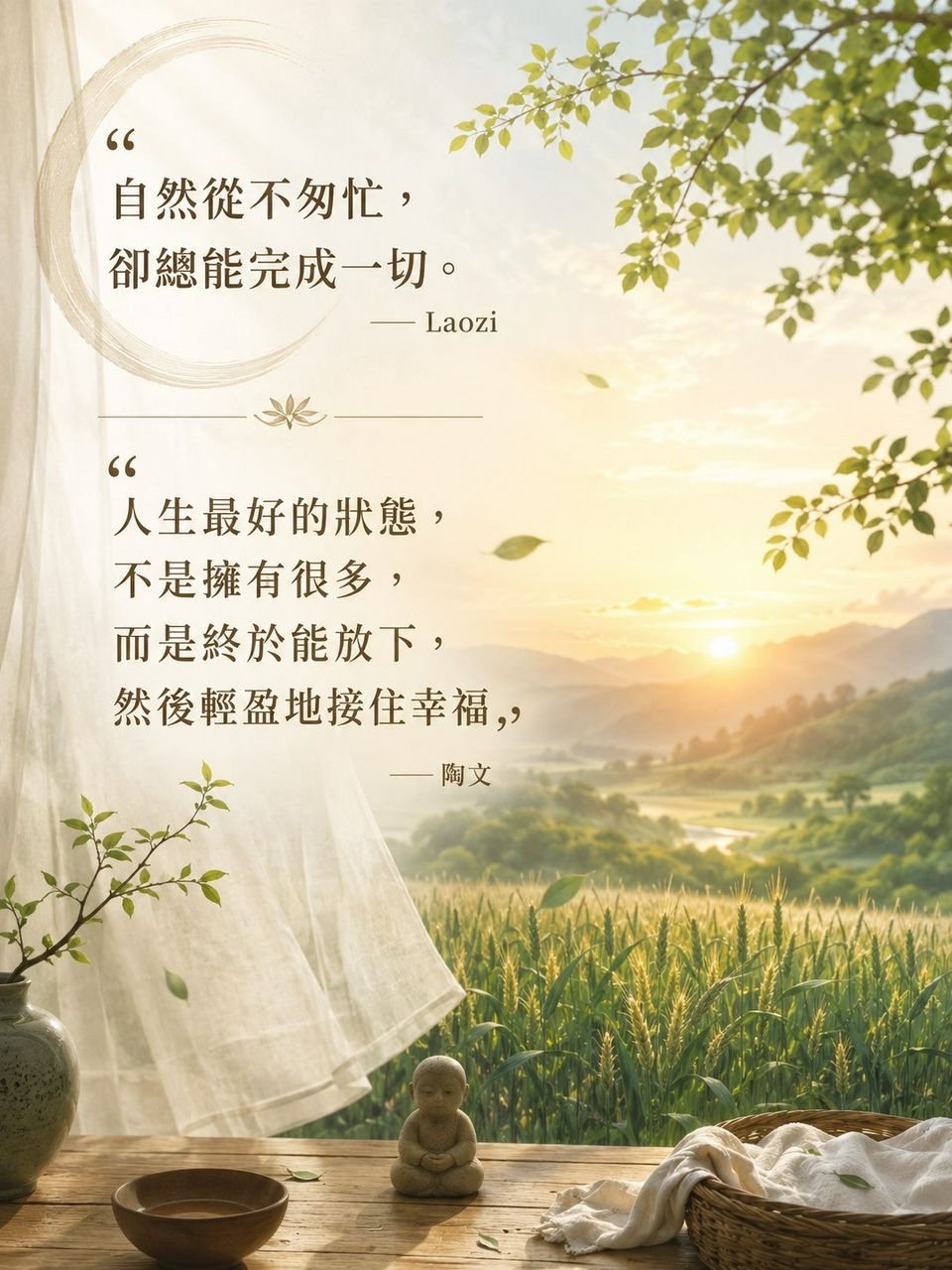 《先放下，才裝得下》