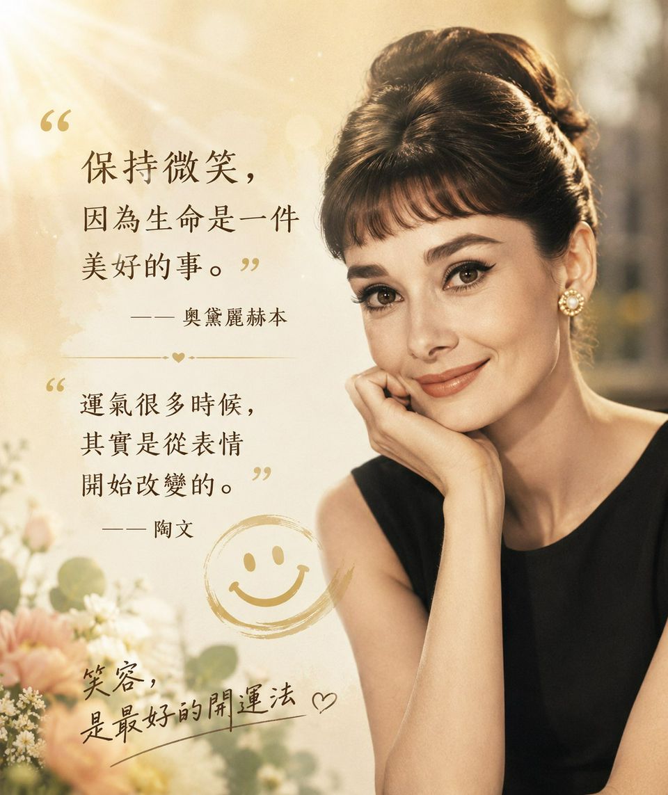 《笑容，是最好的開運法》